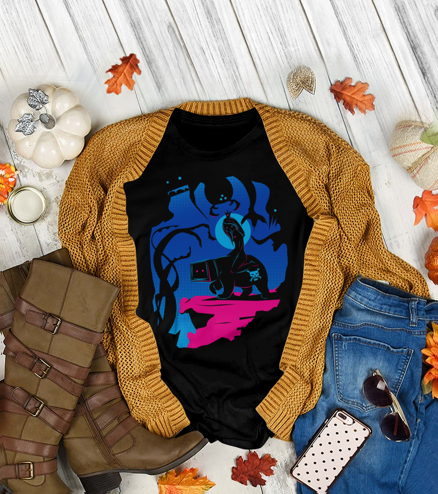 One Of Us Princess Dinosaur Gaming Adventure T-Shirt