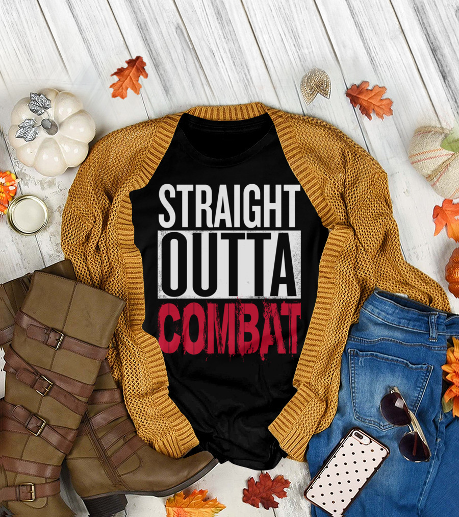 Straight Outta Combat Racerback T-Shirt