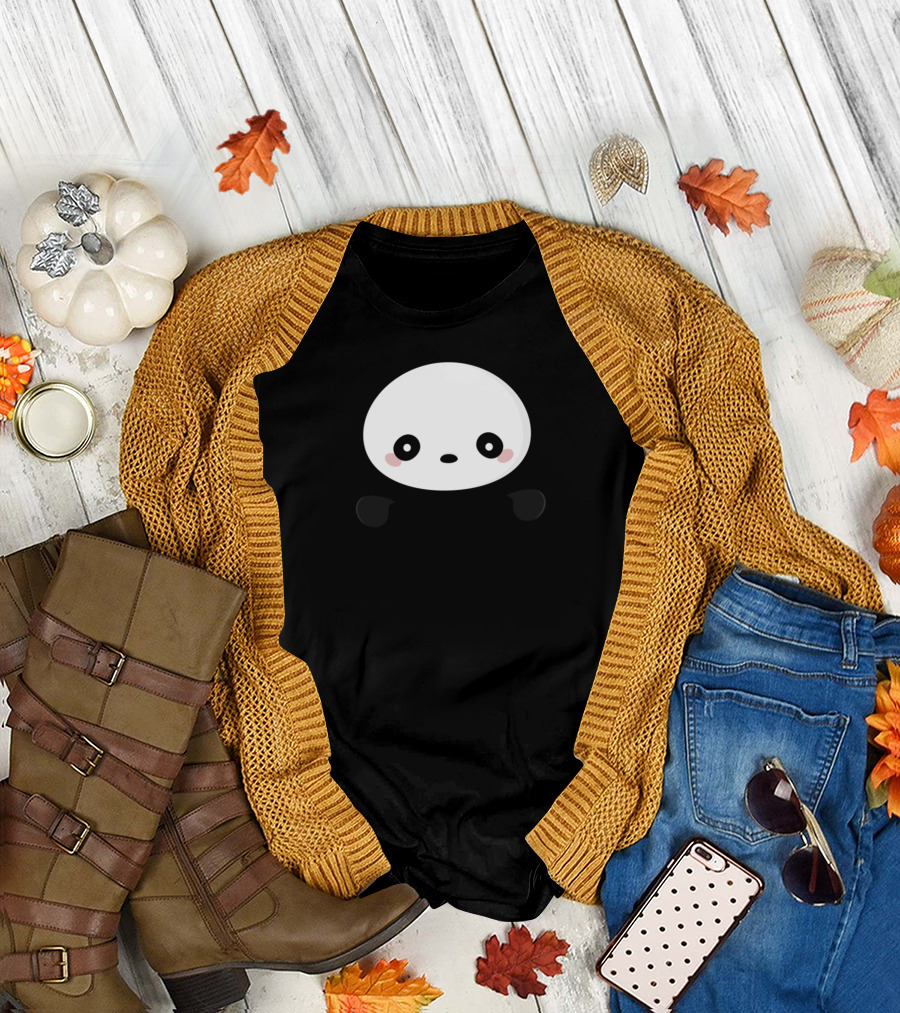 Pocket Panda Peek Cute Cartoon Panda T-Shirt