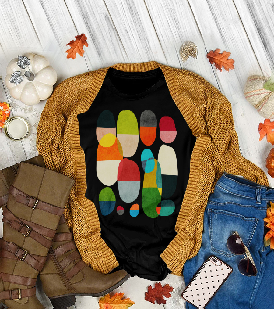 Science of Sleep Colorful Abstract Shapes T-Shirt