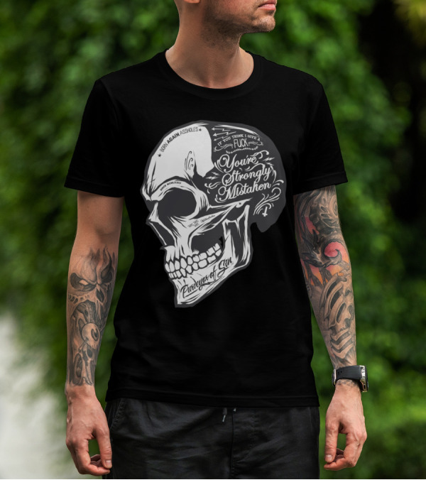 Born Again Assholes You’re Strongly Mistaken Parody Of Sin T-Shirt