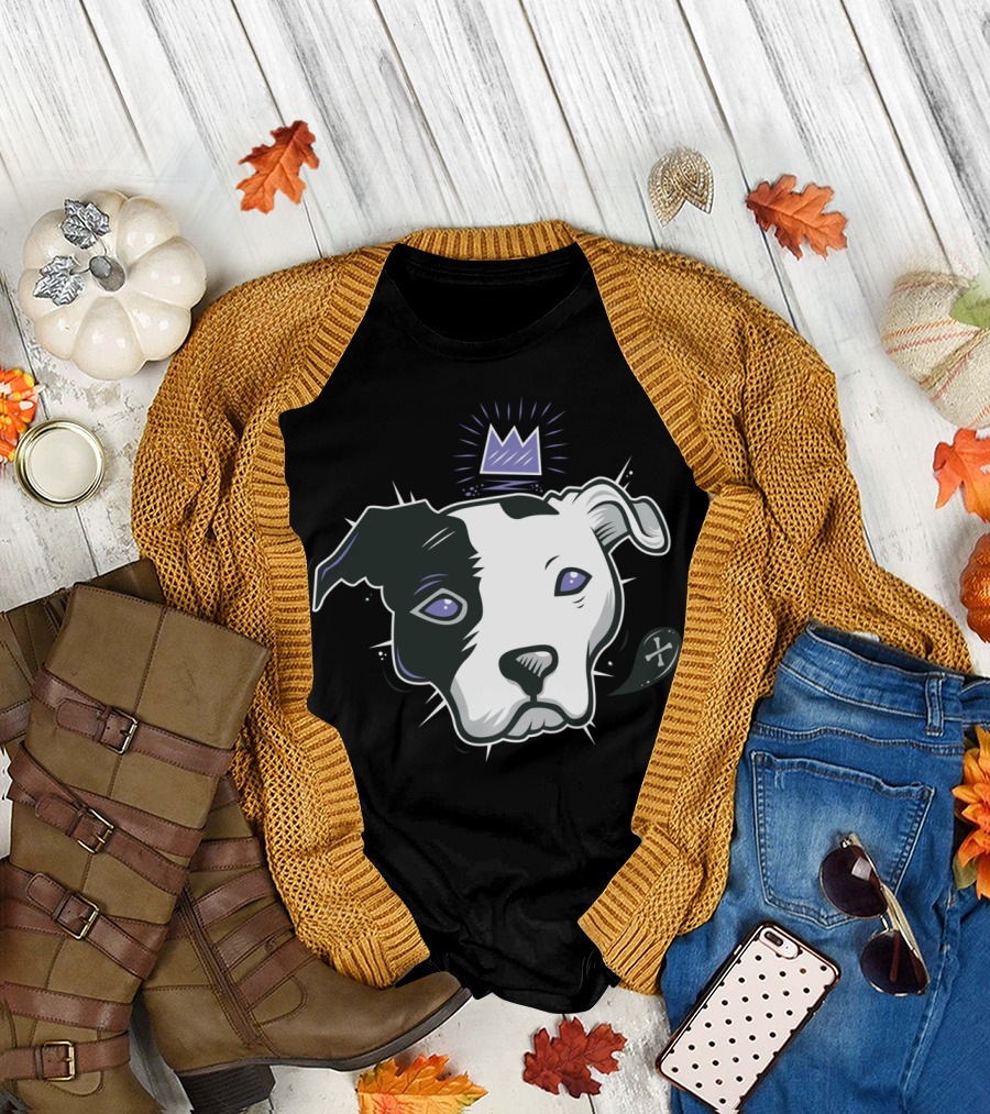 King Of The Pit Crown Dog T-Shirt