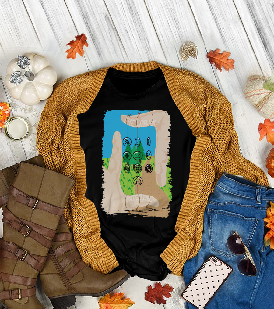 The Urban Interface Through The Looking Glass T-Shirt
