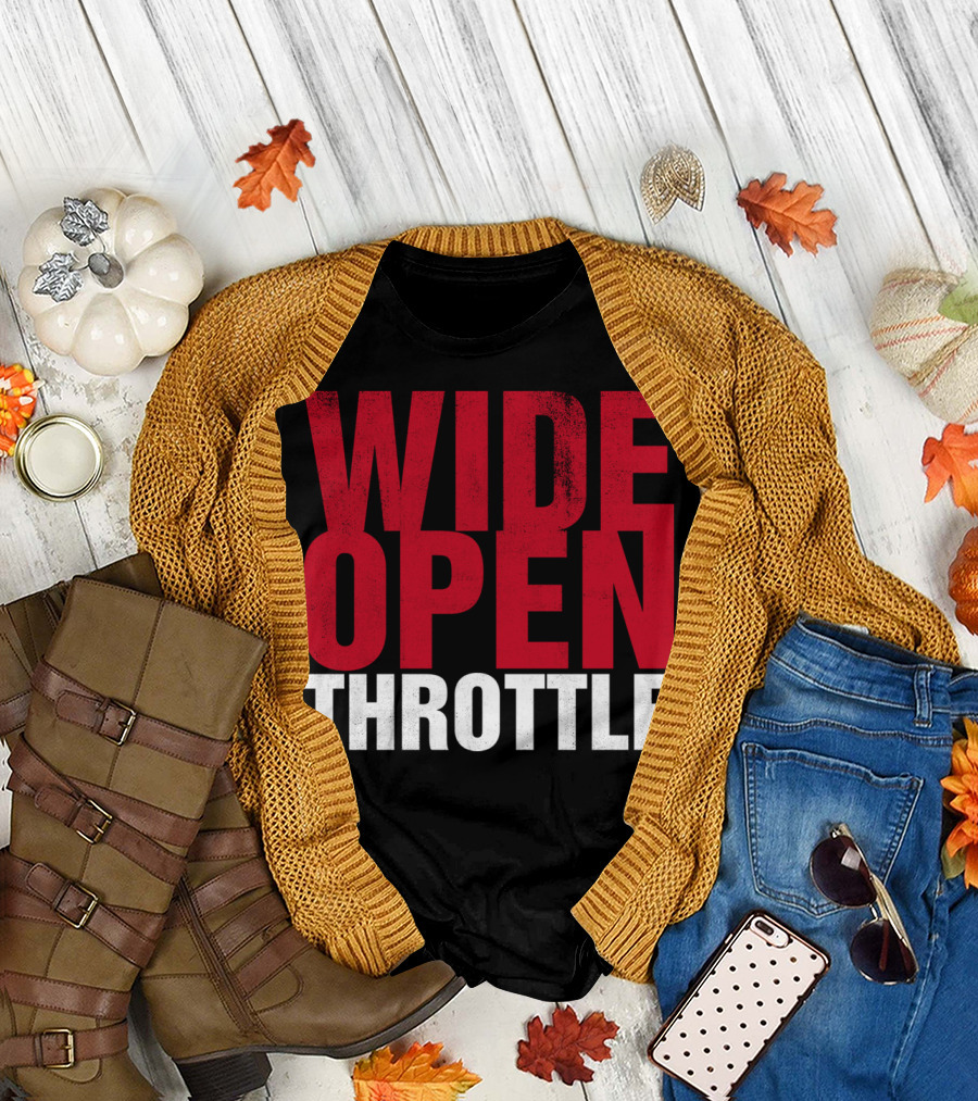Wide Open Throttle Racing Motoring T-Shirt