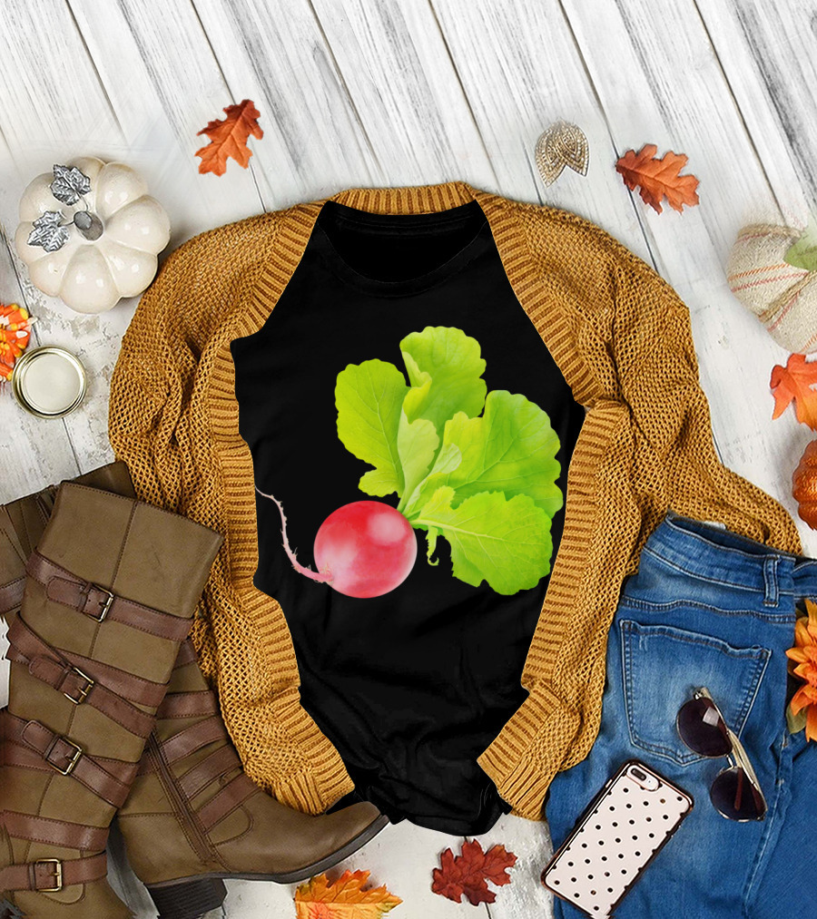 Red Radish Sti Fresh Greenery T-Shirt