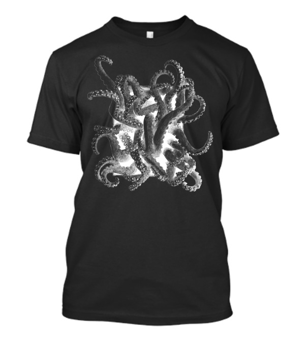 Out Of The Box With Intricate Octopus Tentacles T-Shirt
