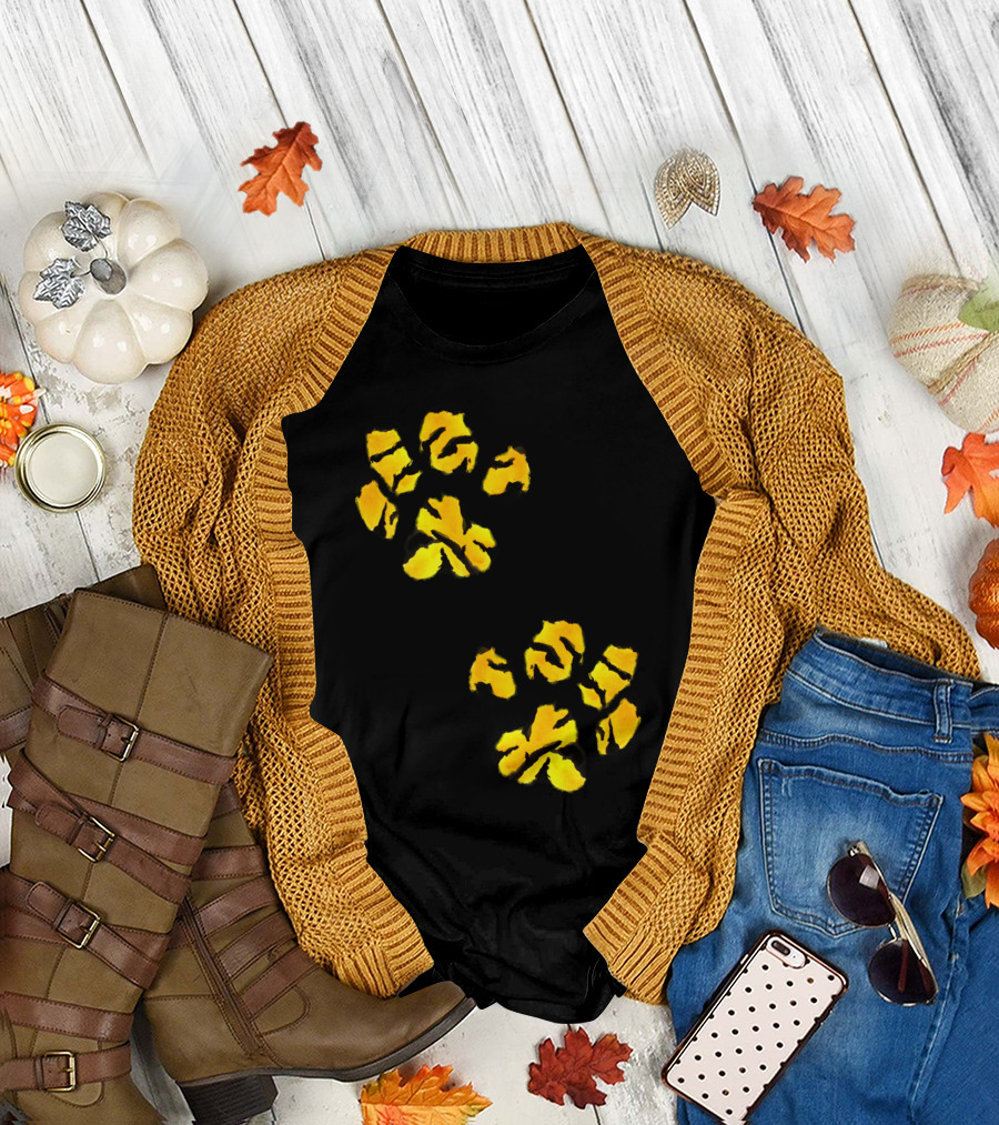 Tiger Paw Stripe T-Shirt