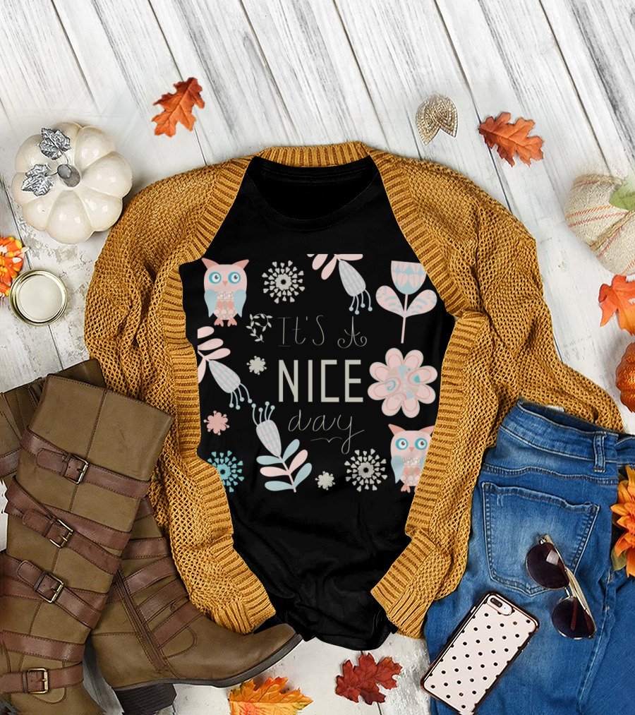 It's a Nice Day Owls T-Shirt