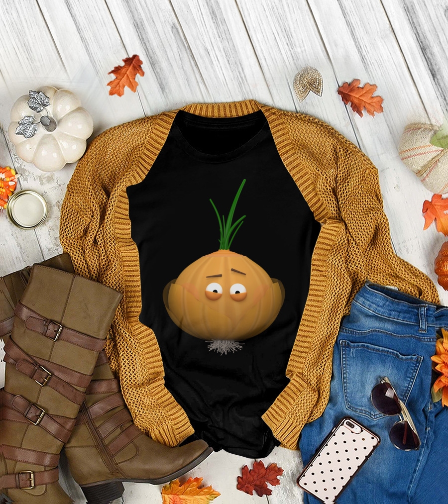 Mr. Onion Expressions Emoji T-Shirt
