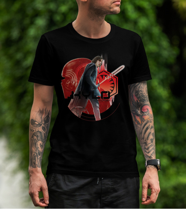 Kylo First Order Star Wars Sith Red Lightsaber T-Shirt