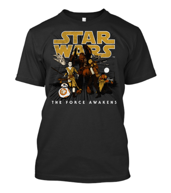 Star Wars The Force Awakens Resistance Victory T-Shirt