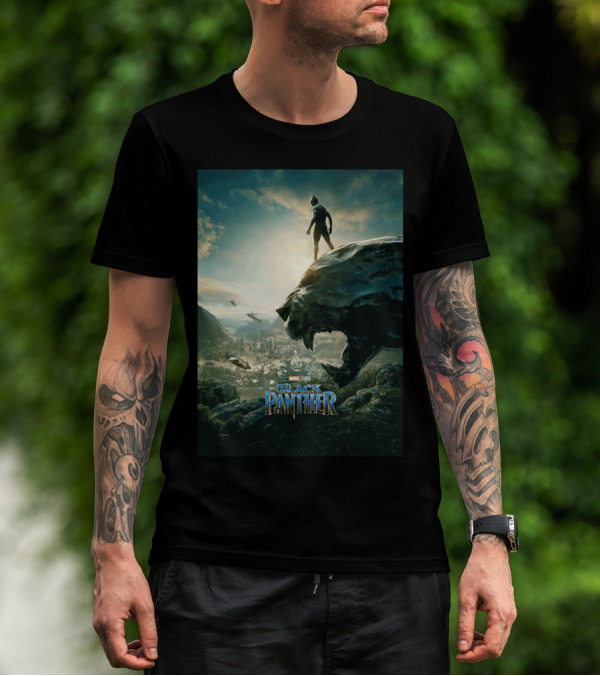 Marvel Studios Black Panther Sights Of Wakanda T-Shirt