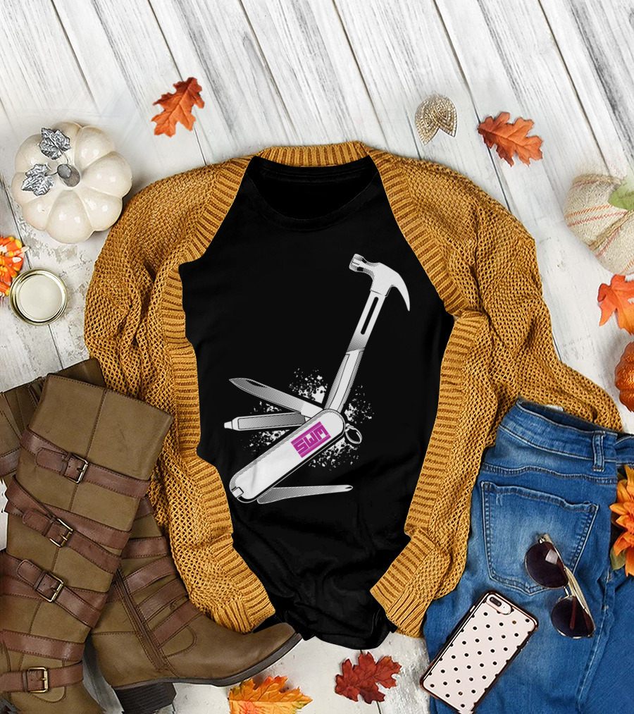 Tools of the Trade Hammer Knife Combo SWM T-Shirt