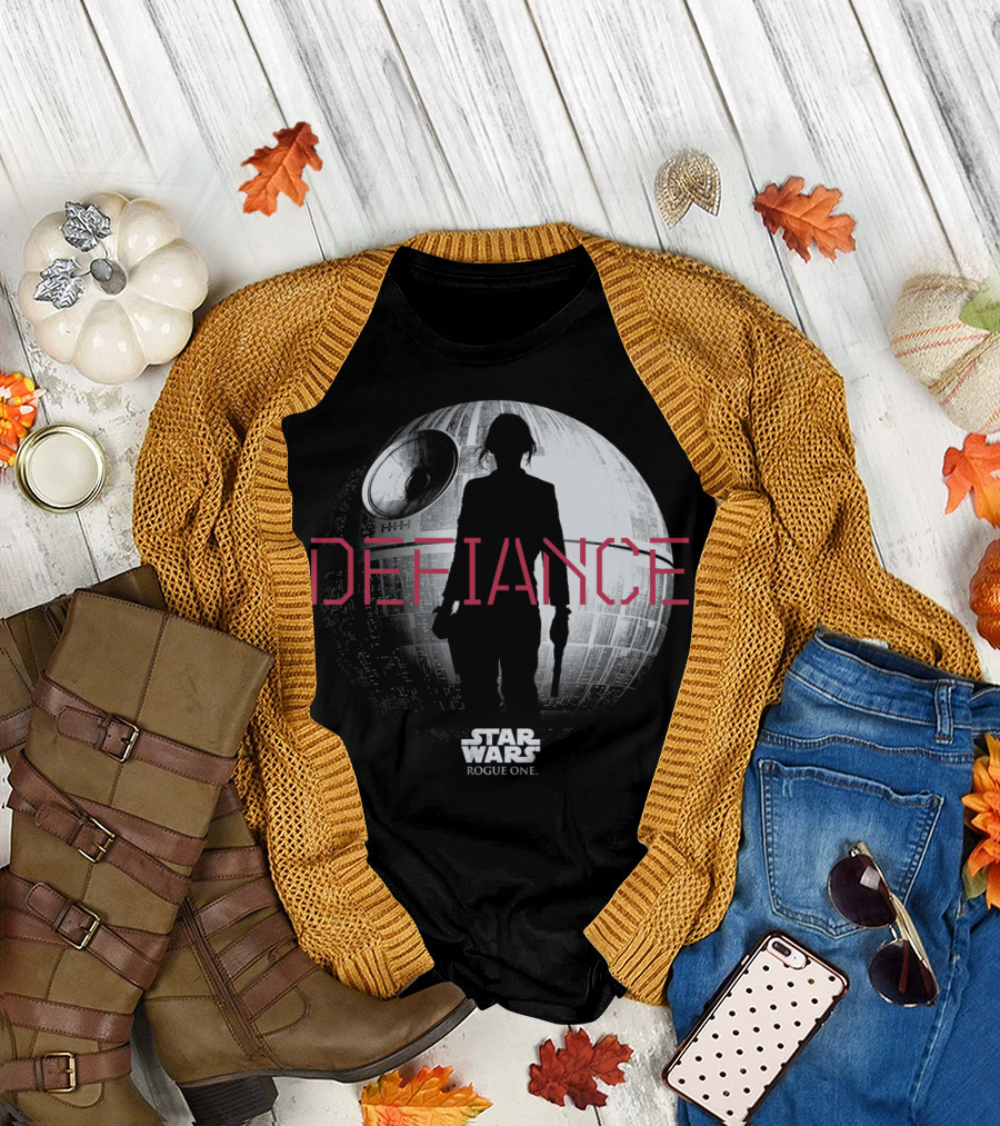 Defiance Star Wars Rogue One Death Star T-Shirt