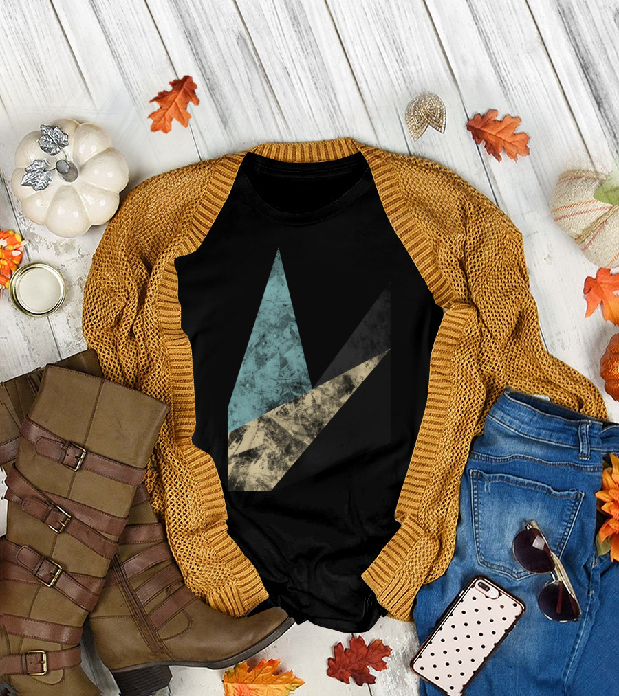 Triangles Geometric Valorant T-Shirt