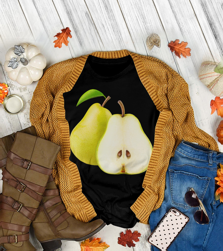 Yellow Pears Sti Juicy Pair Duo T-Shirt