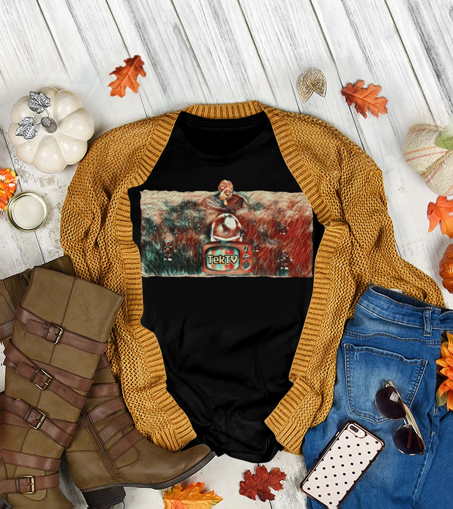 TekTV Second Edition Vintage Television Robots T-Shirt