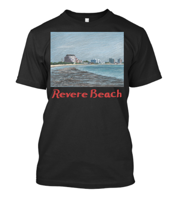 Revere Beach Scenic Coastal View T-Shirt