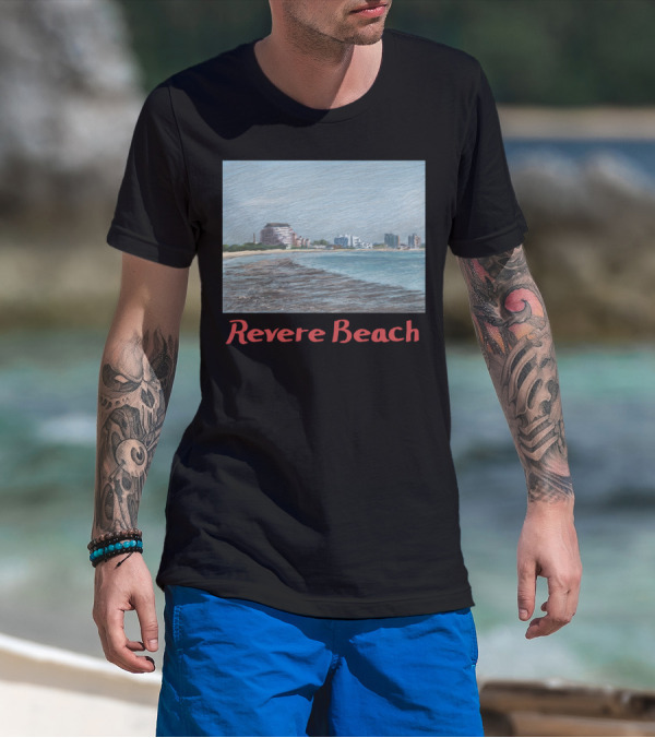 Revere Beach Scenic Coastal View T-Shirt