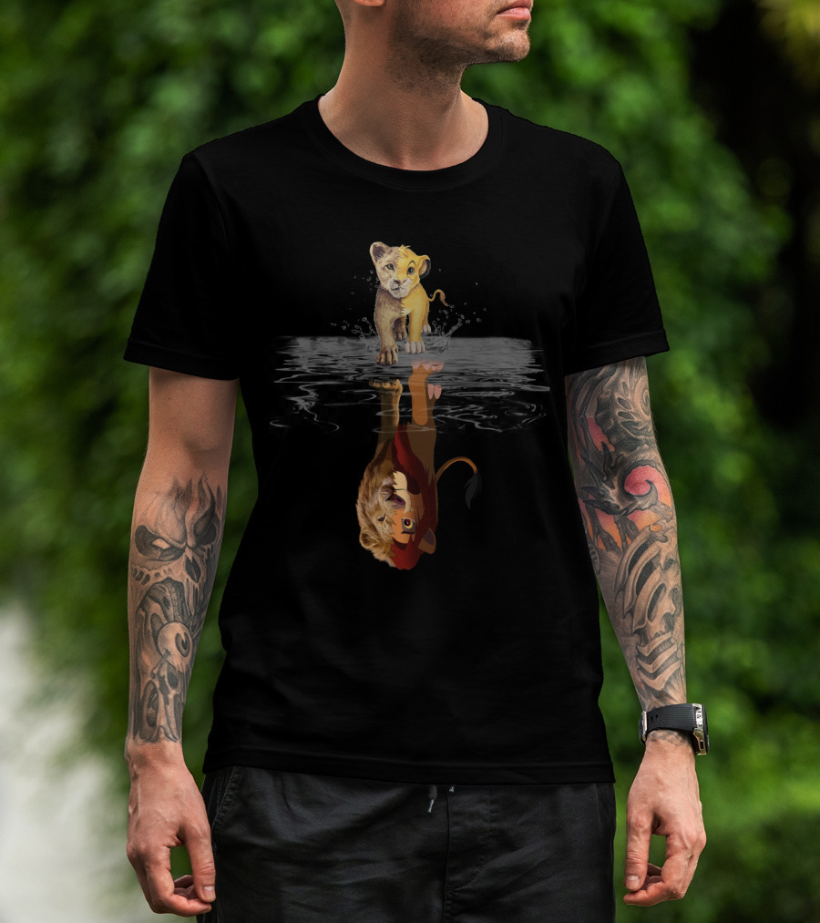 Lion Cub Reflection T-Shirt
