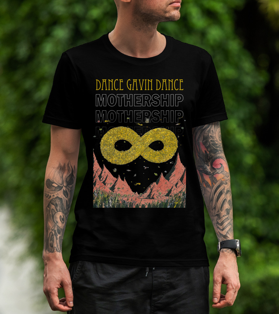 Dance Gavin Dance Mothership Infinity Artwork T-Shirt
