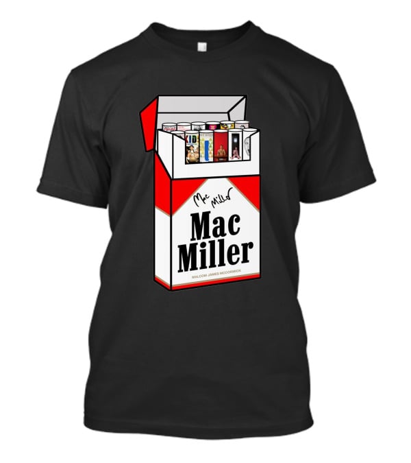 Mac Miller Malcolm James Mccormick Album Pack T-Shirt