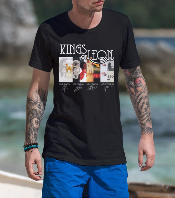 Kings Of Leon Called Followill Signatures T-Shirt