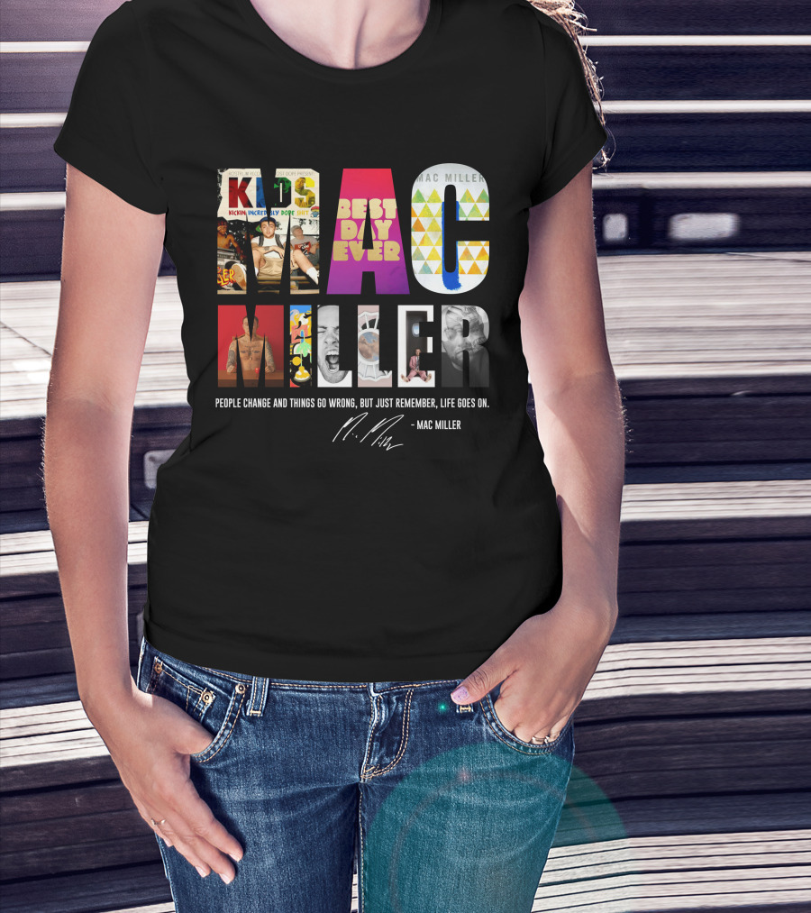 Mac Miller Best Day Ever Kids Poster T-Shirt