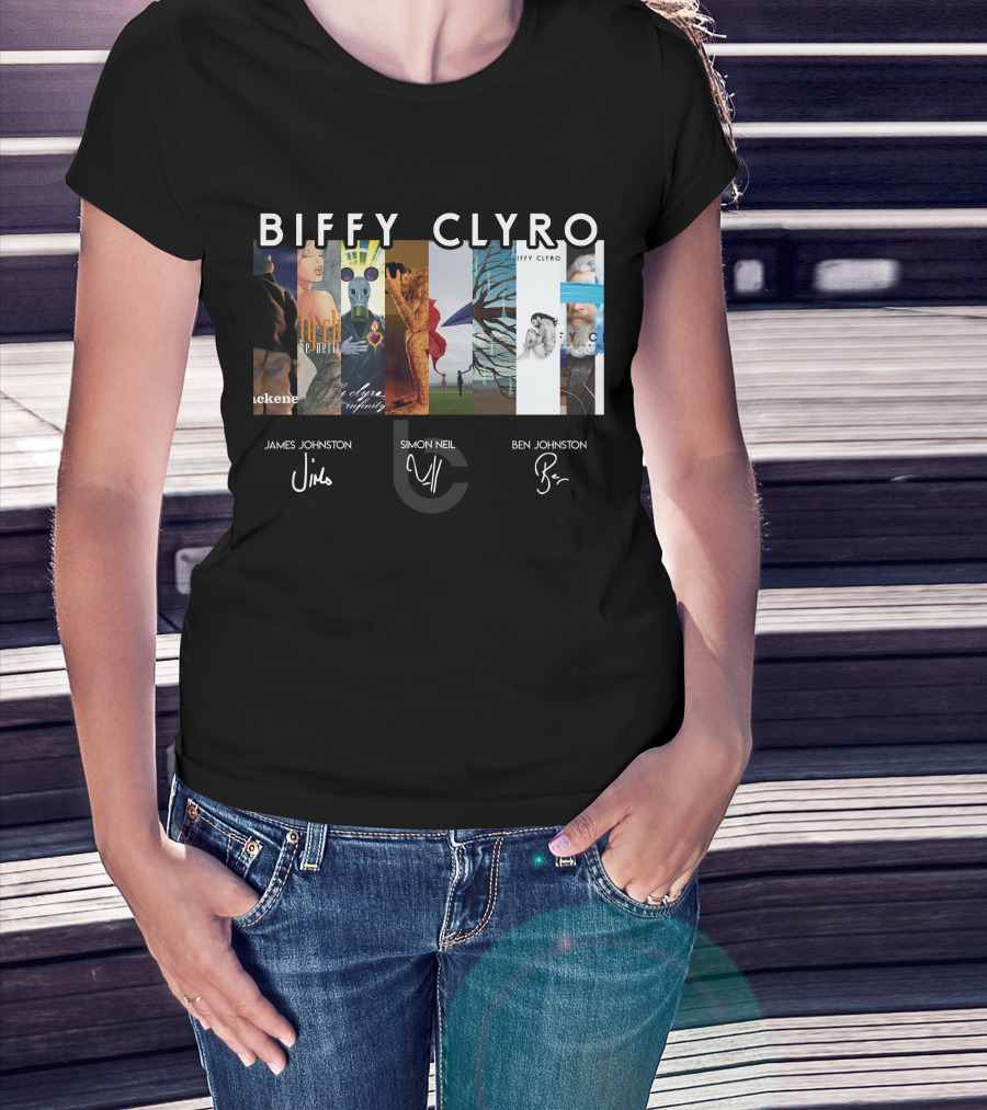 Biffy Clyro Album Art Collage James Johnston Simon Neil Ben Johnston T-Shirt