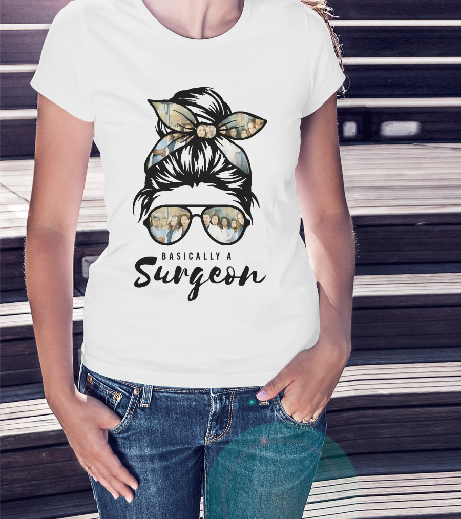 Basic Surgeon Glasses Bandana T-Shirt
