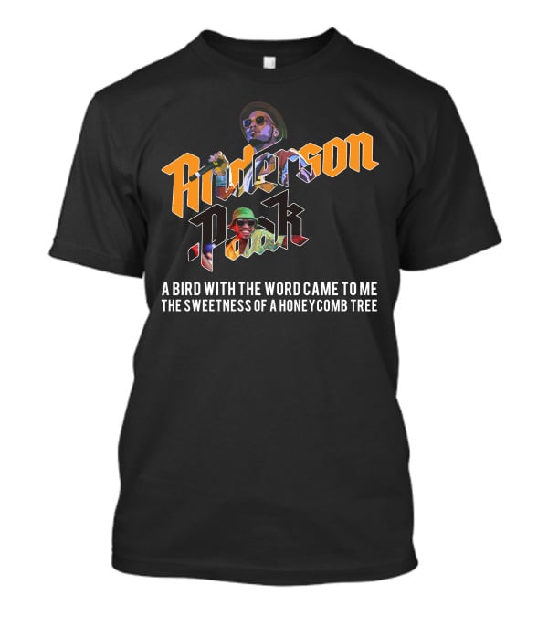 Anderson .Paak A Bird With The Word Came To Me The Sweetness Of A Honeycomb Tree T-Shirt