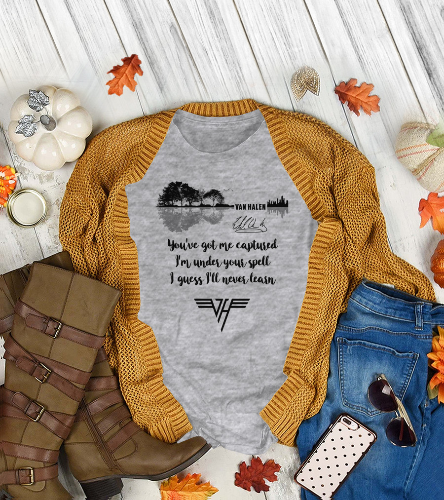 Van Halen You've Got Me Captured I'm Under Your Spell T-Shirt