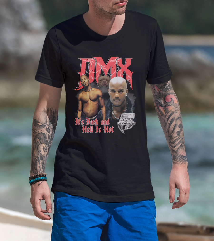 Dmx It's Dark And Hell Is Hot Ruff Ryders T-Shirt