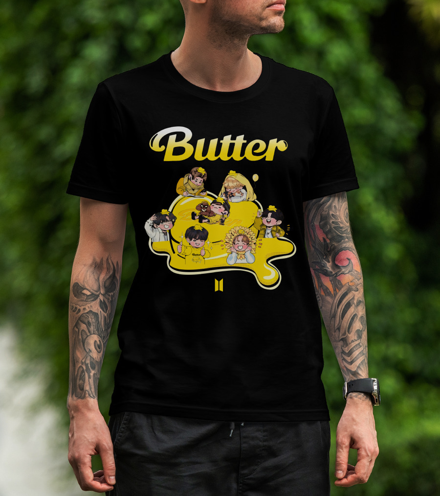 Butter Bts Characters T-Shirt
