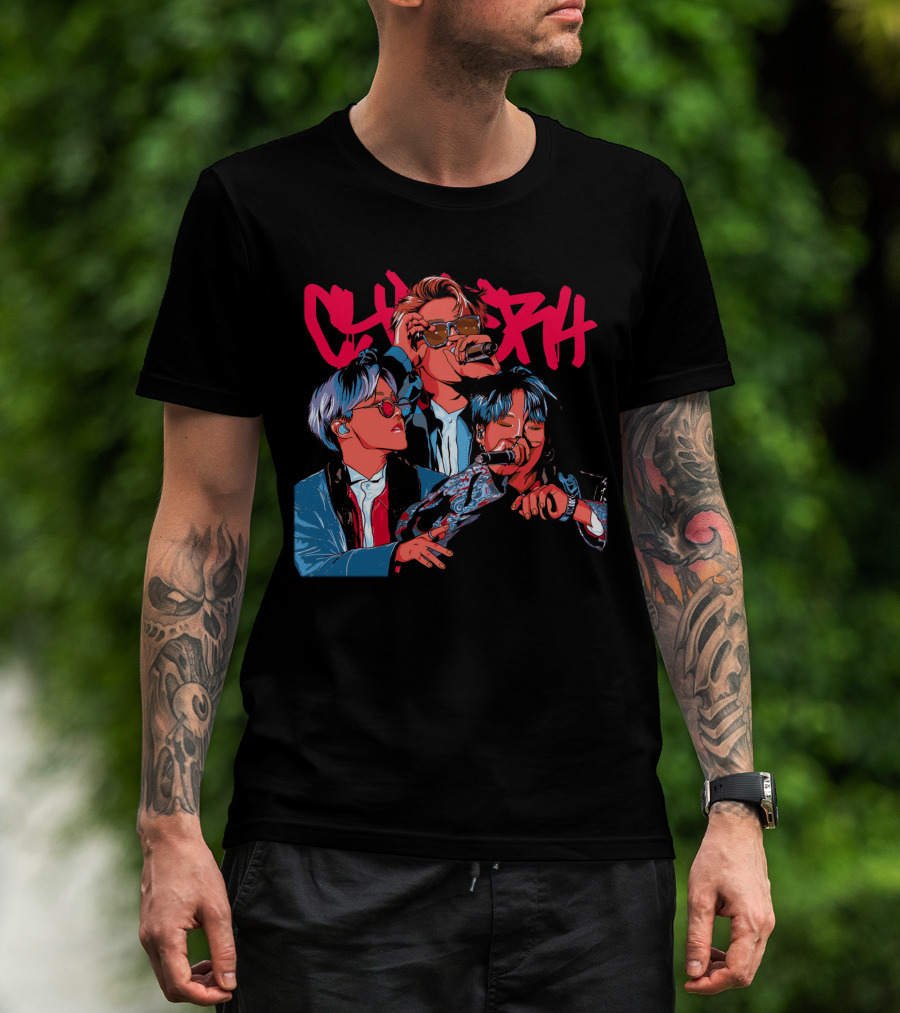 Church Bold Trio Red Sunglasses T-Shirt