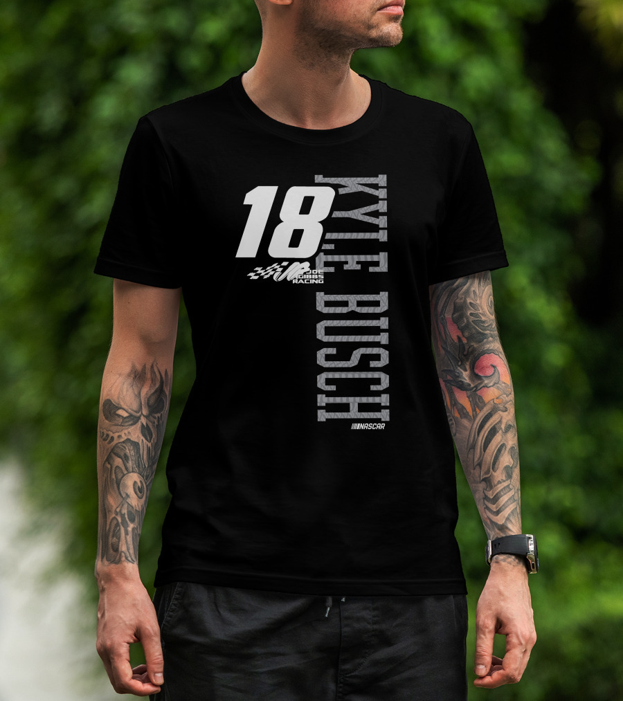 18 Joe Gibbs Racing Kyle Busch NASCAR T-Shirt