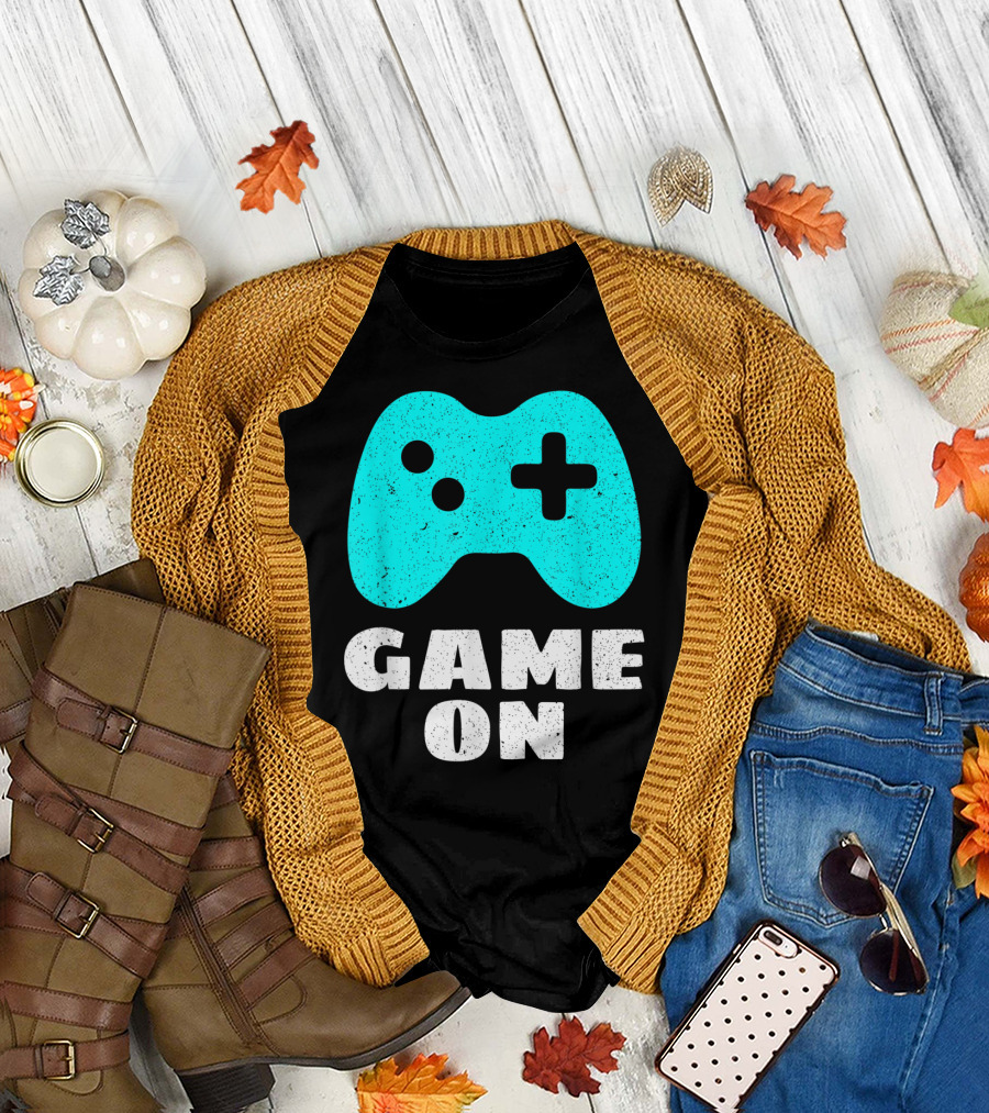 Game On Video Gamer Controller T-Shirt