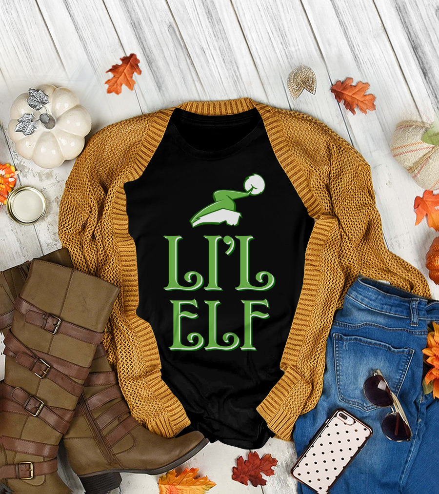 LI'L ELF FAMILY HOLIDAY MATCHING OUTFITS T-Shirt