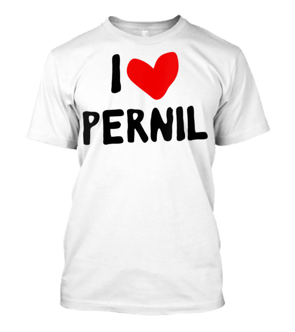 I Heart Pernil Puerto Rican Style Roast Pork Enthusiast T-Shirt