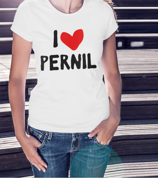 I Heart Pernil Puerto Rican Style Roast Pork Enthusiast T-Shirt