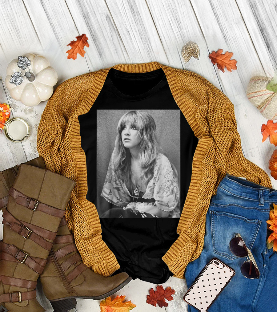 Stevie Nicks Vintage Love Iconic Photography T-Shirt