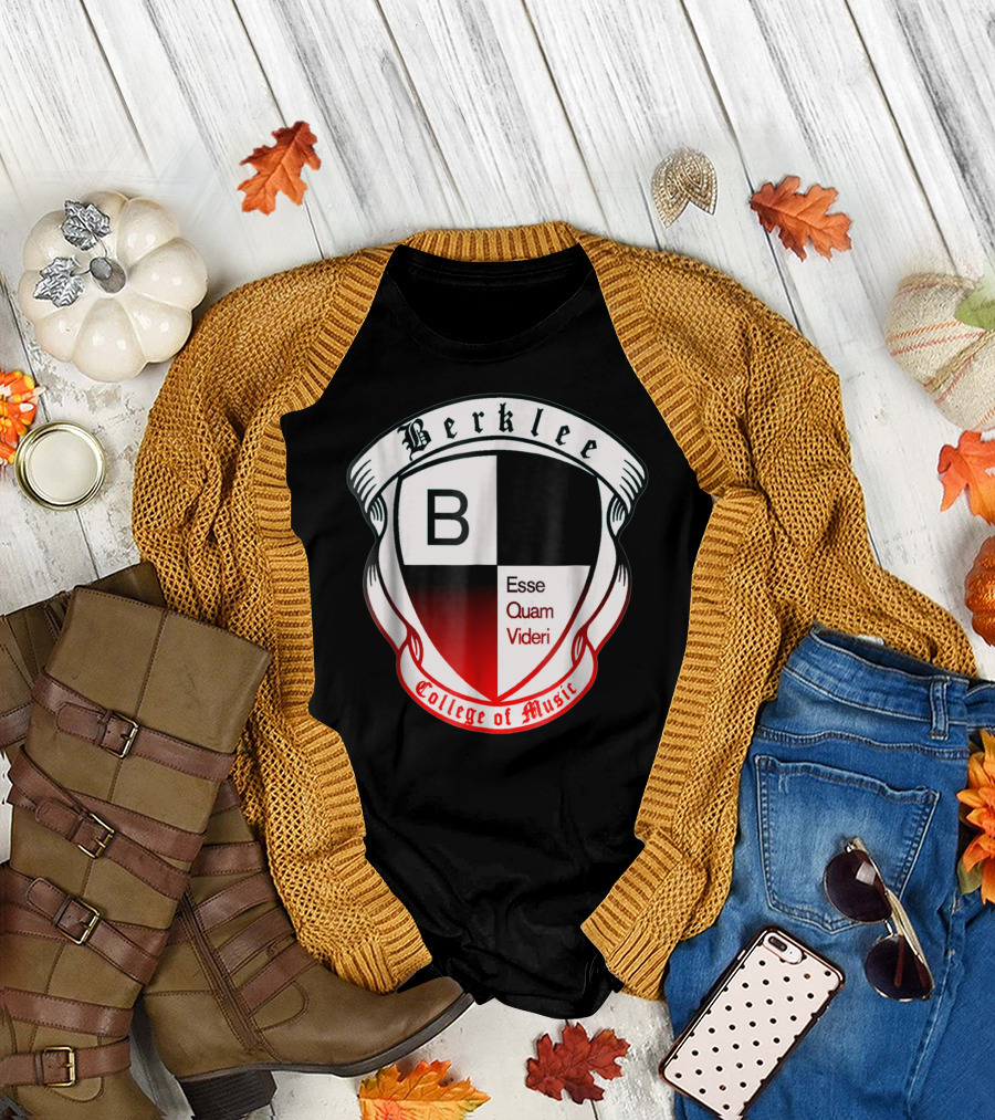 Berklee College of Music Esse Quam Videri Crest T-Shirt