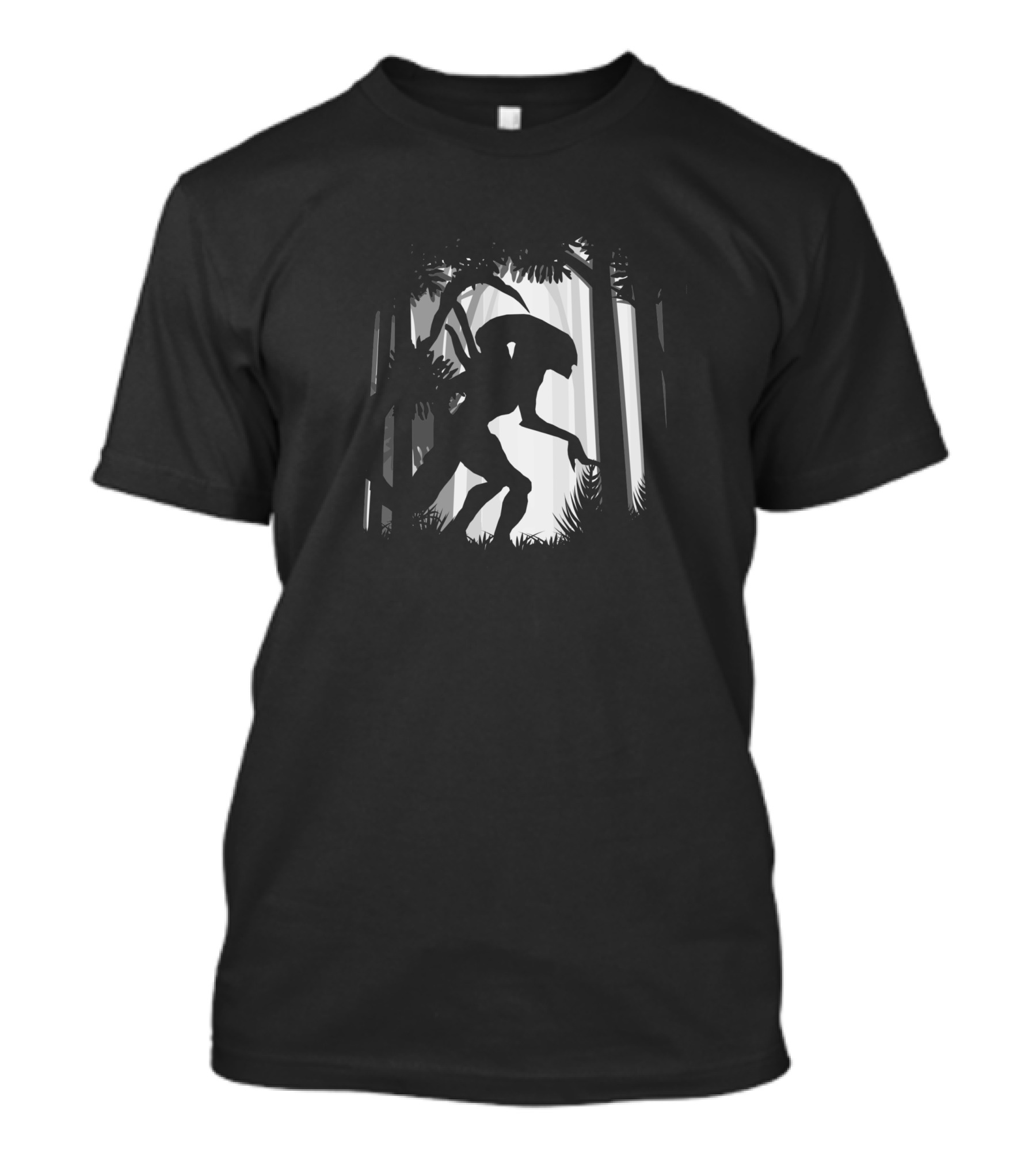 Aliens Jungle Silhouette 9214 T-Shirt