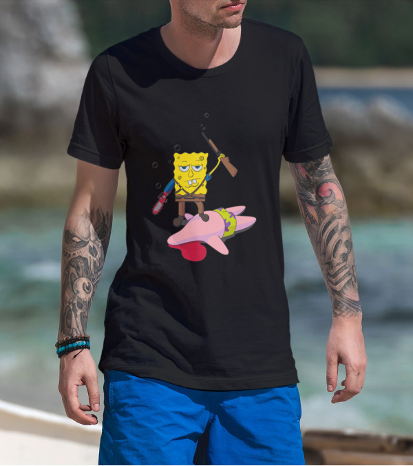 Ash Bob Starfish Hunter Chainsaw Showdown 5409 T-Shirt
