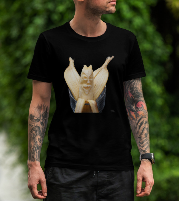 Banana Monster Carving Art 1364472 T-Shirt