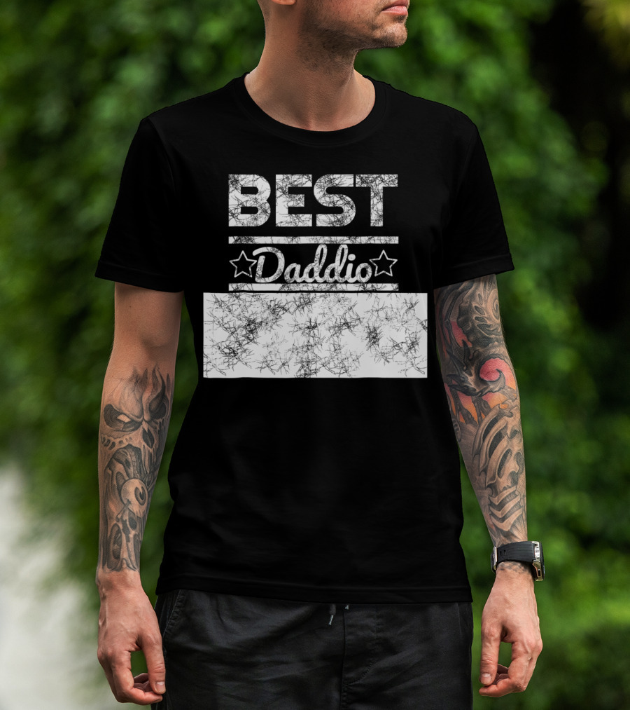 Best Daddio Ever Dad Pop Grandpa Fathers T-Shirt