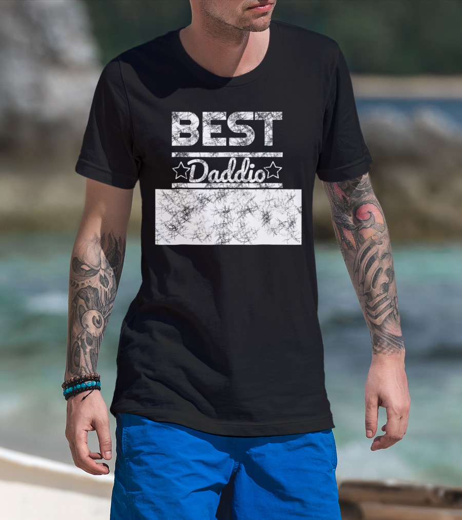Best Daddio Ever Dad Pop Grandpa Fathers T-Shirt