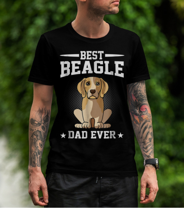 Best Beagle Dad Ever Dog Owner T-Shirt