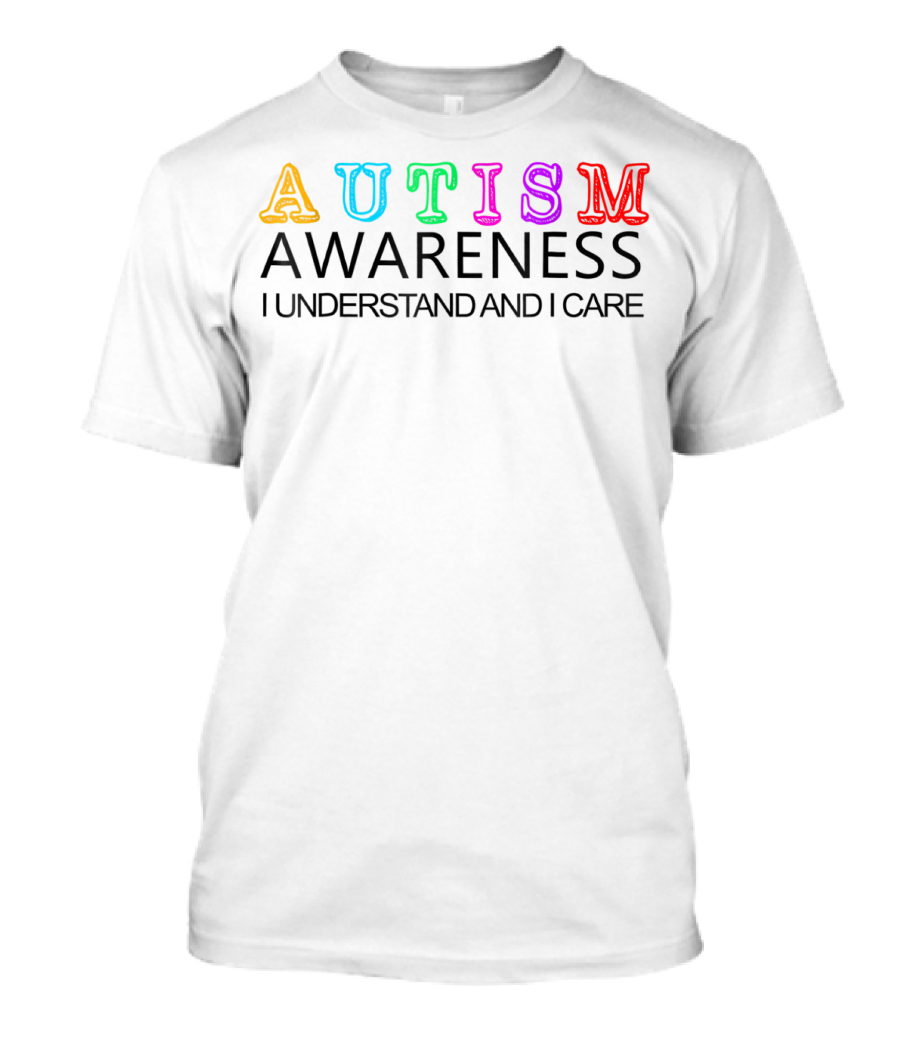 Autism Awareness I Understand And I Care Kid Love T-Shirt