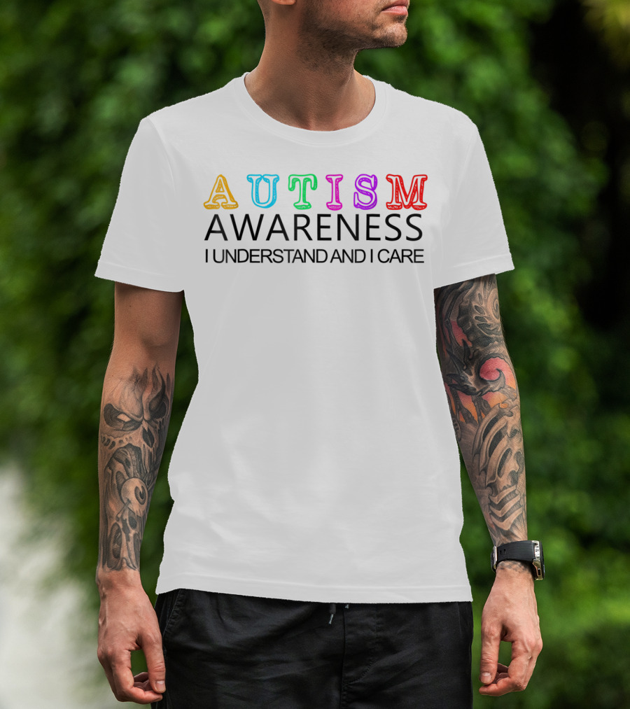Autism Awareness I Understand And I Care Kid Love T-Shirt